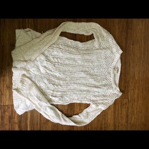 Light cream sweater